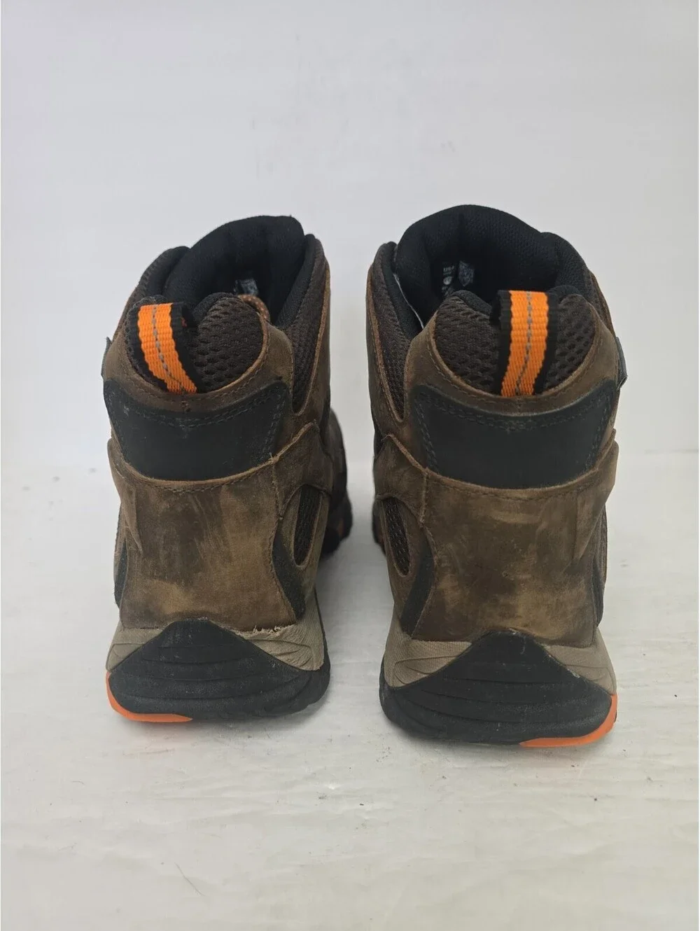 Merrell Mens Moab 2 Ventilator Mid Waterproof Comp Toe CSA Work Boot Brown 11.5W
